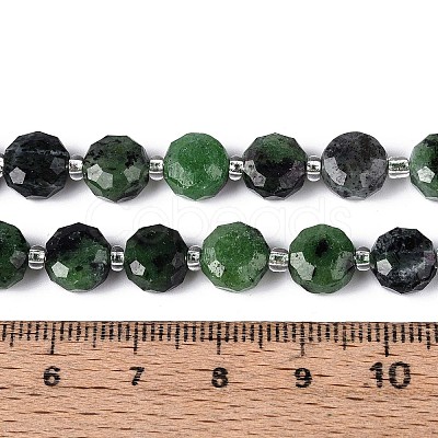 Natural Ruby in Zoisite Beads Strands G-B153-B18-1