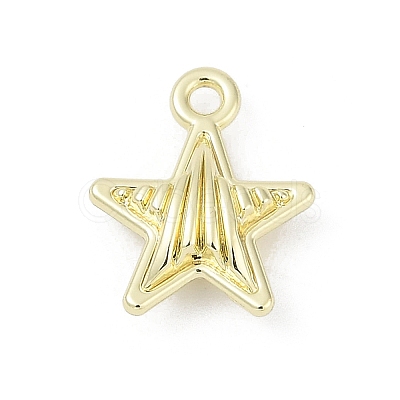 Rack Plating Alloy Pendants PALLOY-S038-02A-G-1