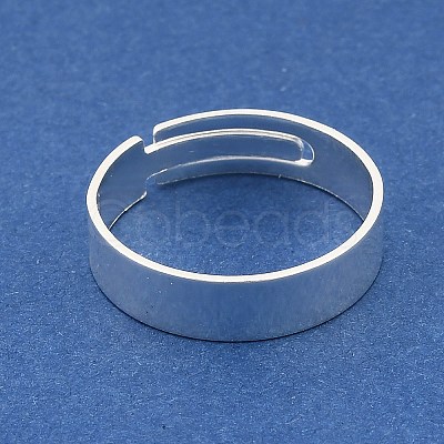 Blank 316 Surgical Stainless Steel Finger Ring Band STAS-C125-04S-1