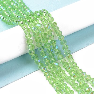 Electroplate Glass Beads Strands LS-EGLA-A034-T8mm-L17-1