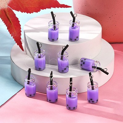 Glass Bottle Pendants X1-CRES-N017-03E-1
