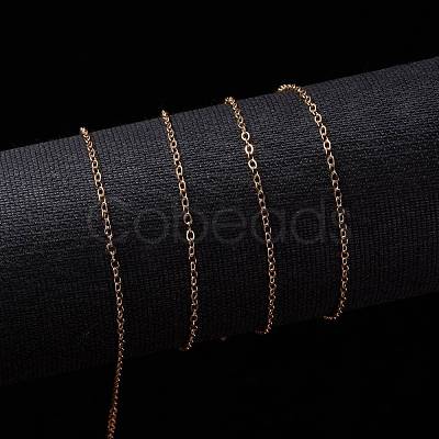 Brass Cable Chains CHC-S003-13G-1