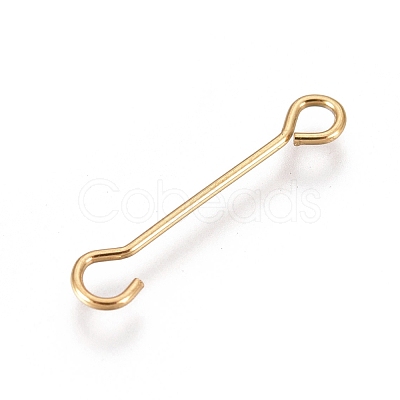 Ion Plating(IP) 304 Stainless Steel Eye Pins STAS-L247-007B-G-1