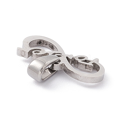 Non-Tarnish 304 Stainless Steel Charms STAS-G284-04P-1