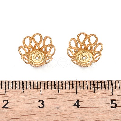 316 Surgical Stainless Steel  Bead Caps STAS-Q310-09A-G-1