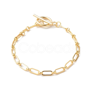 Brass Figaro Chains Bracelets BJEW-JB06556-1