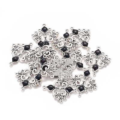 Alloy Enamel Chandelier Component Links LS-ENAM-EA9734Y-1-1