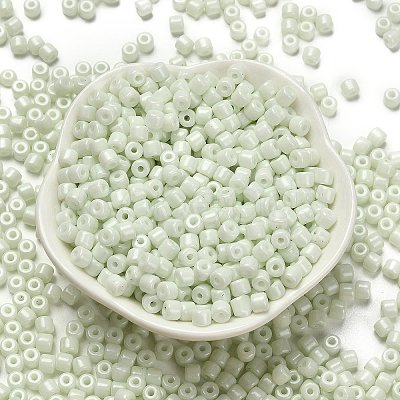 Baking Paint Pearlized Glass Seed Beads SEED-C001-04A-01-1