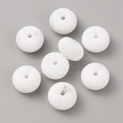 Rondelle Food Grade Eco-Friendly Silicone Beads SIL-TAC0010-04D-1
