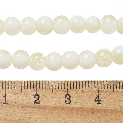 Crackle Glass Beads X1-GLAA-U001-6mm-11-1