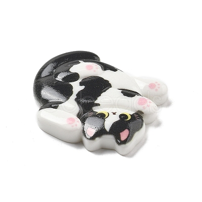 Opaque Resin Cabochons CRES-I041-01F-1