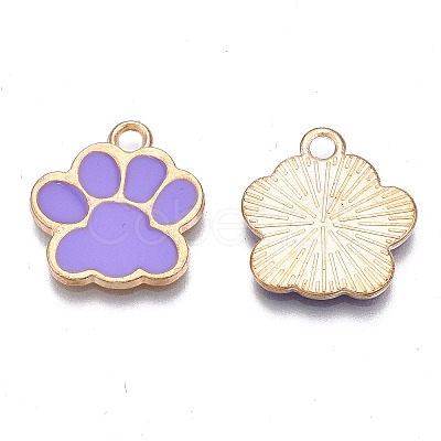 Alloy Enamel Pendants X1-ENAM-T016-22LG-D-RS-1