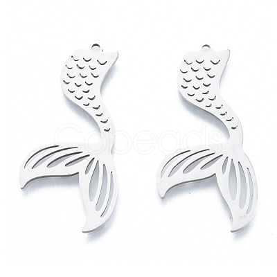 Non-Tarnish 201 Stainless Steel Pendants STAS-N090-LA944-1-1