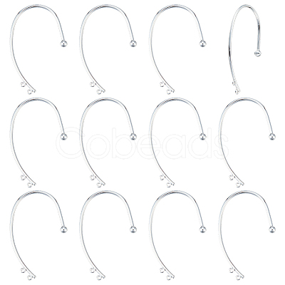 12Pcs Brass Ear Cuff Findings KK-ME0001-78-1
