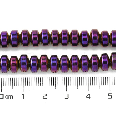 Synthetic Non-Magnetic Hematite Beads Strands G-H020-L01-08-1
