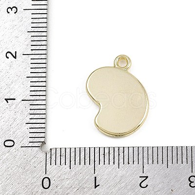Alloy Enamel Pendants FIND-I052-02G-01-1