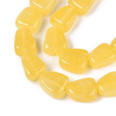 Natural White Jade Beads Strands G-N354-02A-07-1