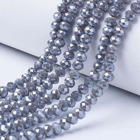 Electroplate Glass Beads Strands LS-EGLA-A034-P3mm-A15-1