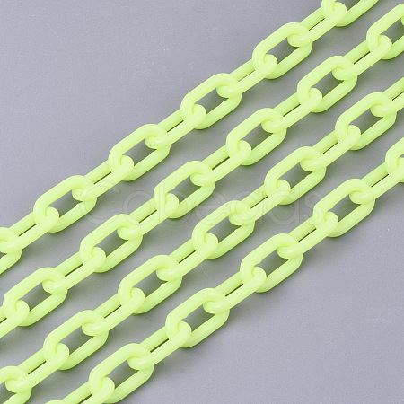 Opaque Acrylic Cable Chains X-SACR-N010-002I-1
