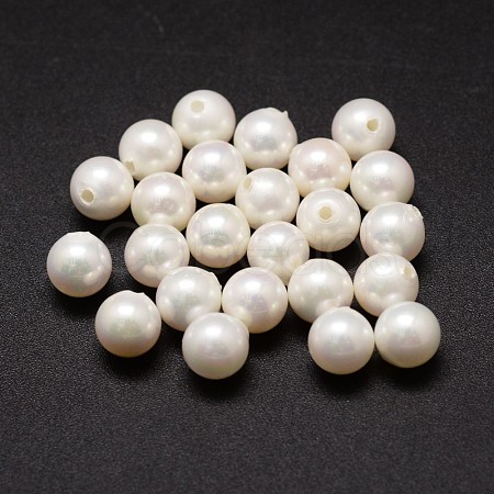 Shell Pearl Beads X-BSHE-L031-01-10mm-1