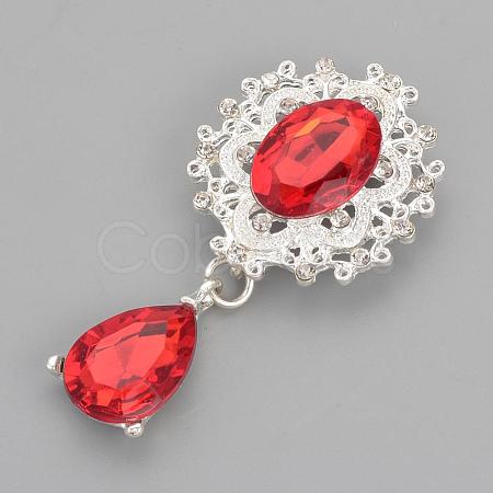 Alloy Flat Back Cabochons RB-S063-C03-1