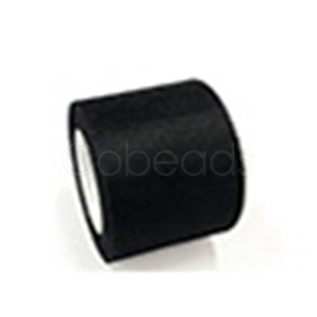 50 Yards Elastic Polyester Deco Mesh Ribbons SRIB-WH0011-129J-1