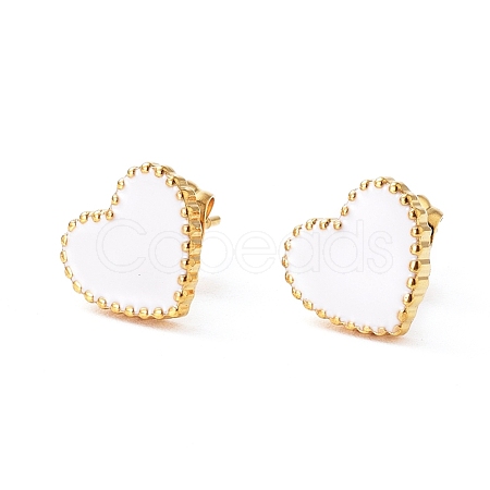 304 Stainless Steel Stud Earrings EJEW-I235-04G-C-1