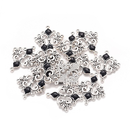 Alloy Enamel Chandelier Component Links LS-ENAM-EA9734Y-1-1