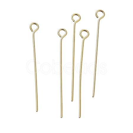 Brass Eye Pins KK-H502-02E-G-1