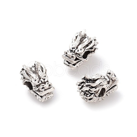 Tibetan Style Alloy Beads PALLOY-F257-03AS-1
