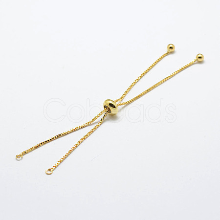Rack Plating Brass Chain Bracelet Making LS-KK-A142-018G-1