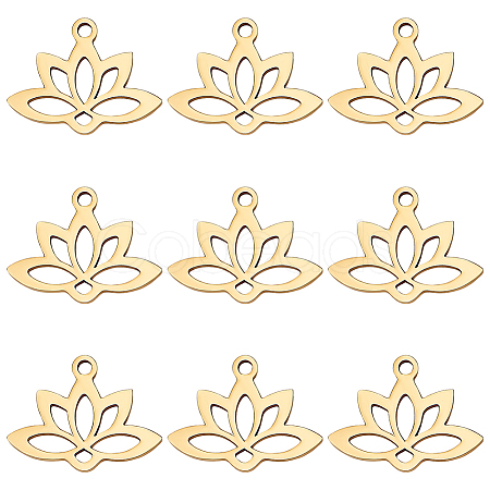 20Pcs 201 Stainless Steel Pendants STAS-BBC0005-66-1