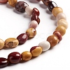 Natural Mookaite Beads Strands G-D0002-B35-3