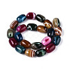 Natural Agate Beads Strands G-N356-02A-07-3