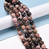 Natural Rhodonite Beads Strands G-E571-19C-2