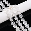 Natural Quartz Crystal Beads Strands G-P570-E21-01-1