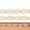 Natural Lemon Quartz(Heated) Beads Strands G-T138-26A-05-5