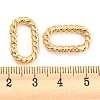 Brass Spring Gate Rings X-KK-D048-04G-3