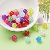 Imitation Jade Acrylic Beads SACR-S188-10mm-M-2