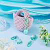 3Pcs Resin Tortoise Pendant Decorations HJEW-TA0001-39I-5