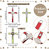 3Pcs 3 Style Zinc Alloy Enamel Big Pendants FIND-NB0004-93-2
