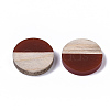 Resin & Wood Cabochons RESI-R425-05-3