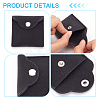 Square Velvet Jewelry Pouches ABAG-WH0012-05C-4