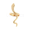 Ion Plating(IP) 304 Stainless Steel Snake Wrap Cuff Ring X-RJEW-L103-32G-3