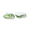 Handmade Gold Sand Lampwork Pendants LAMP-S090-B-3