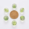 Transparent Acrylic Beads TACR-S154-10A-83-3