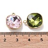 Faceted Glass Pendants STAS-P339-03G-3