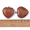 Synthetic Goldstone Pendants GG-K002-12A-06-3