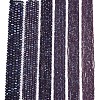 Electroplate Opaque Solid Color Glass Beads Strands EGLA-A044-P3mm-L11-2