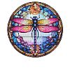 Dragonfly DIY Diamond Painting Sticker Kits PW-WG88104-01-1